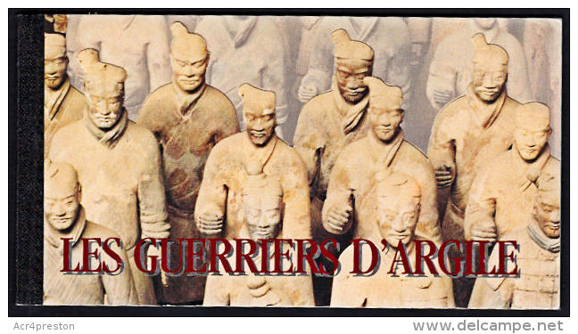 C0077 UNITED NATIONS 1997, SG SGB2 Booklet (French) , Terracotta Warriors,  MNH - Unused Stamps