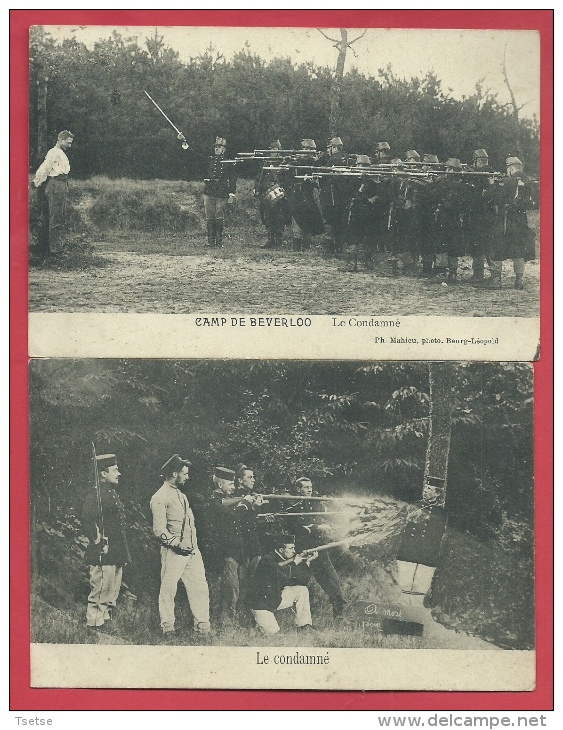 Leopodsburg - Kamp Van Beverloo - Le Condammé  - 2 PK ( Verso Zien ) - Leopoldsburg (Kamp Van Beverloo)