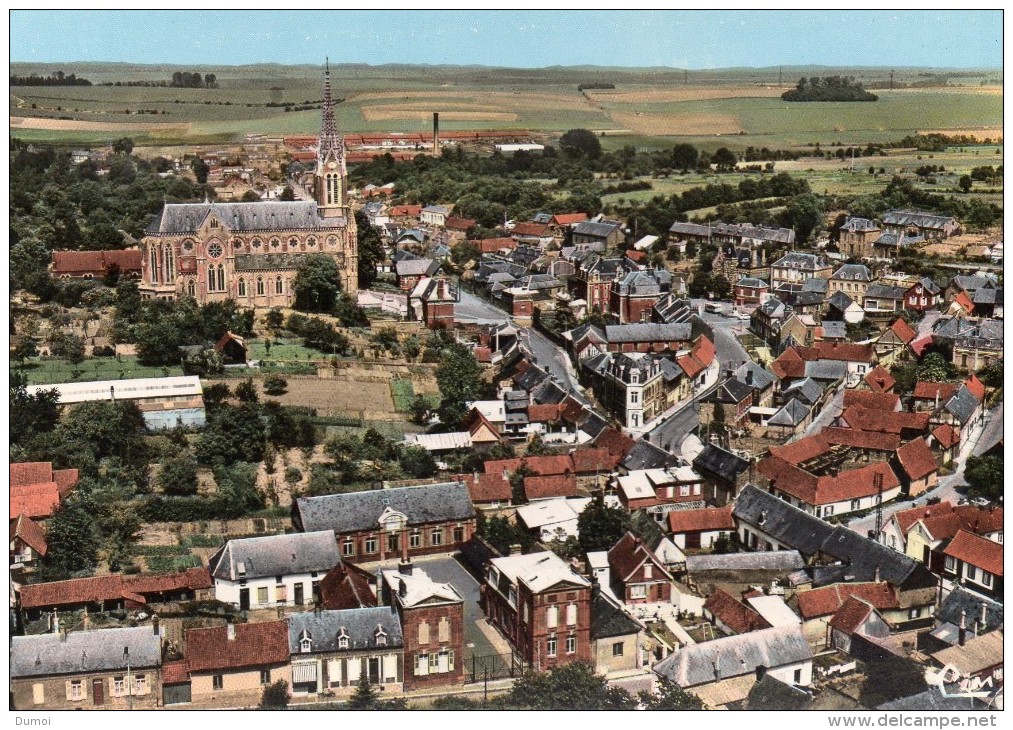 BEAUVAL   (Somme)  -   Vue Aérienne D' Ensemble - Beauval