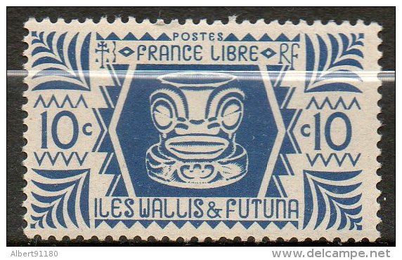 Wallis-Futuna  Série De Londres  1944  N°134 - Ungebraucht