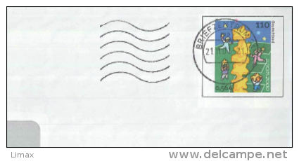 DEUTSCHLAND Europa 2000 Stern Kinder - Briefomslagen - Gebruikt