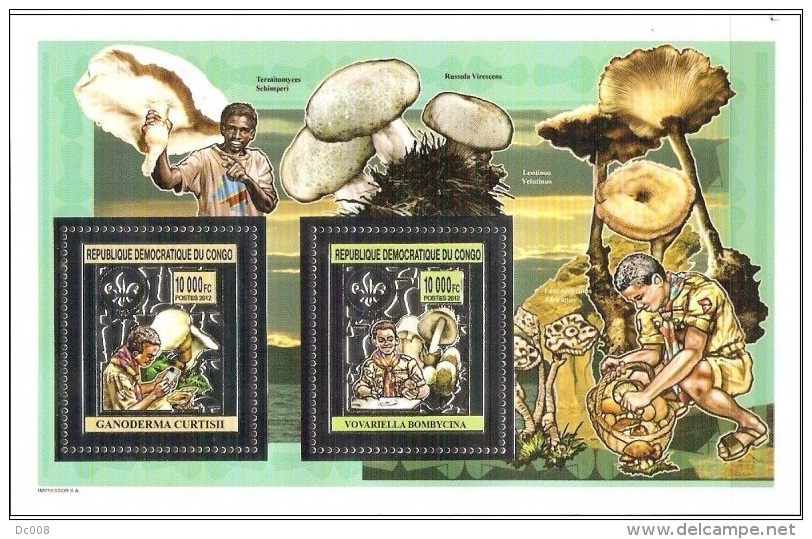 COB 2745/46 + BL 726/27 + BL730 Scouts Silver 2012  Complete Set MNH - Neufs