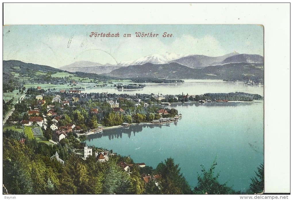 KARNT44   --  PORTSCHACH AM WORTHER SEE  -  1909 - Pörtschach