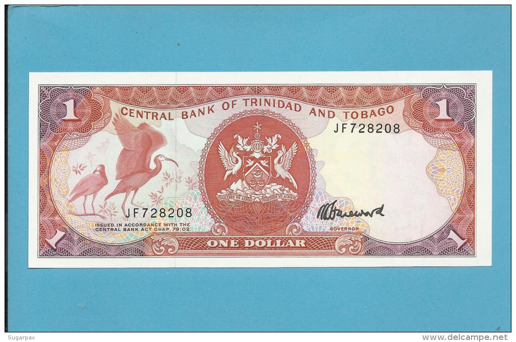 TRINIDAD AND TOBAGO - 1 DOLLAR - ND ( 1985 ) - Pick 36.c - Sign. 6 - UNC. - 2 Scans - Trinidad & Tobago