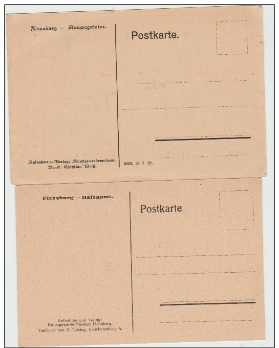 5   CPSM  EUROPE    ALLEMAGNE    "FLENSBORG" - Sonstige & Ohne Zuordnung