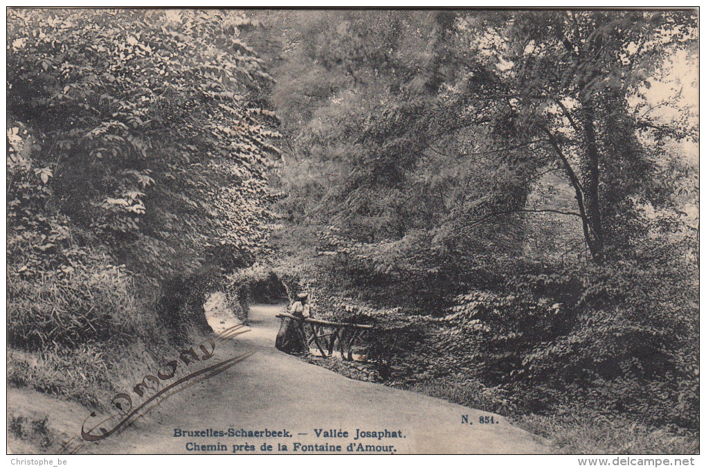 Schaarbeek, Schaerbeek, Vallée Josaphat, Chemin Près De La Fontaine D´Amour (pk17767) - Schaerbeek - Schaarbeek