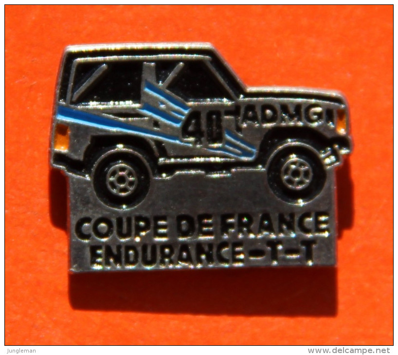 Pin´s - Coupe De France - Endurance Tout Terrain - Voiture 4X4 - Car Racing - F1