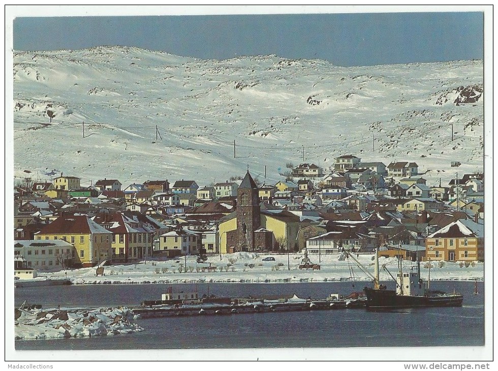 Saint-Pierre-st-Miquelon - Hiver Sur La Ville De Saint-Pierre - Saint-Pierre-et-Miquelon