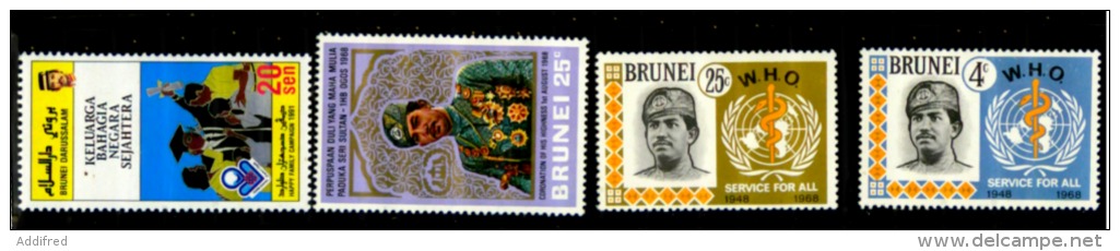 Brunei Scott N°143.150.152.433.. Neuf** - Brunei (1984-...)