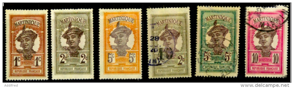 Martinique Scott N°62..neufs**66.65.neufs*63.65.67. Oblitérés - Autres & Non Classés