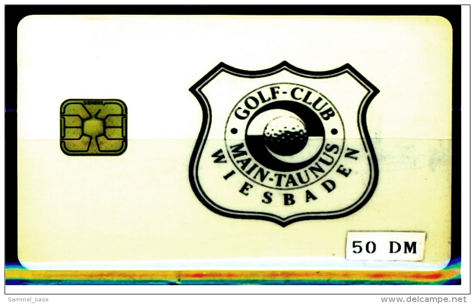Telefonkarte  Golf-Club Main-Taunus  -  Wiesbaden  -  50 DM - Ohne Zuordnung