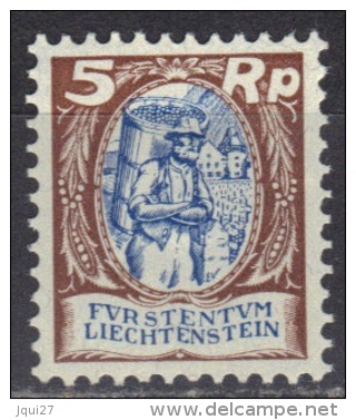 Liechtenstein N° 64 * Voir Description - Nuovi