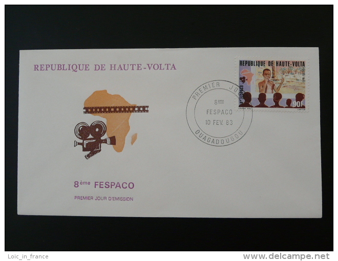 FDC Haute Volta 1983 Cinema Ref 50396 - Cinema