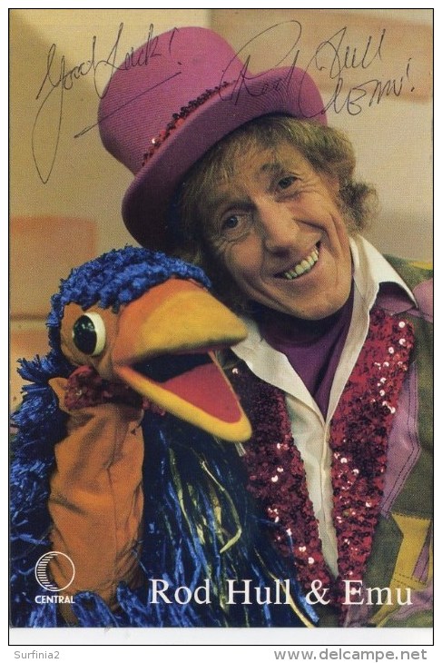 ROD HULL (VENTRILOQUIST) - INK SIGNED - Artistes