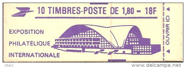 CARNET 2220-C 3 Liberté De Delacroix "PHILEXFRANCE 82" Violet, Fermé, Parfait état Bas Prix RARE - Modernes : 1959-...