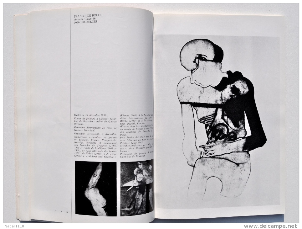 CATALOGUE De La Réouverture Du Musée De MONS 19 Septembre 1970 : Hommage à FERNAND LÉGER + MAGRITTE, DELVAUX... - Autres & Non Classés