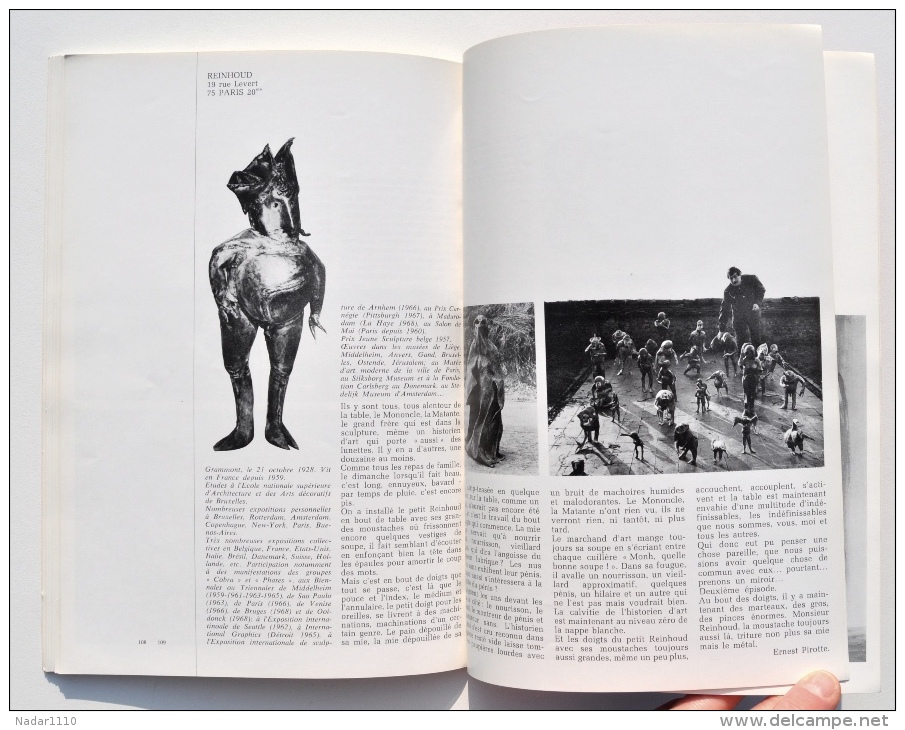 CATALOGUE de la réouverture du Musée de MONS 19 septembre 1970 : Hommage à FERNAND LÉGER + MAGRITTE, DELVAUX...