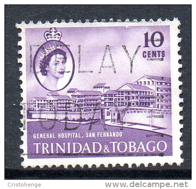 Trinidad & Tobago 1960-67 Definitives - 10c General Hospital Used - Trinidad & Tobago (...-1961)