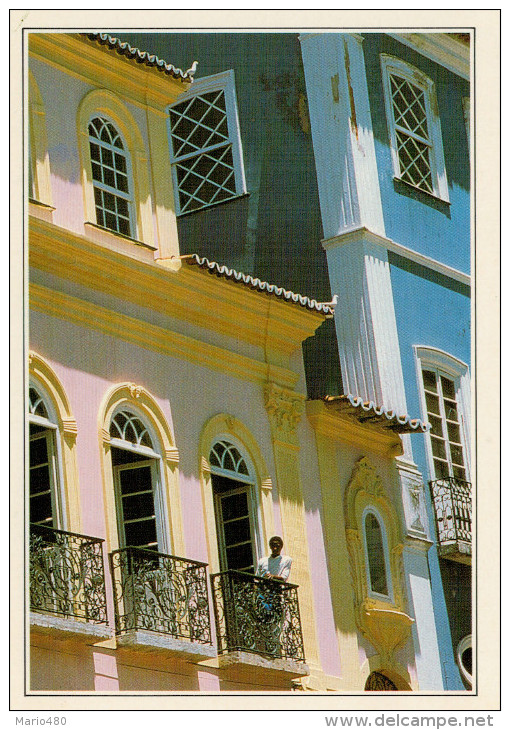 BRASILE  SALVADOR DI BAHIA:  LA PIAZZA DI  PILORI      (NUOVA CON DESCRIZIONE DEL SITO SUL RETRO) - Salvador De Bahia