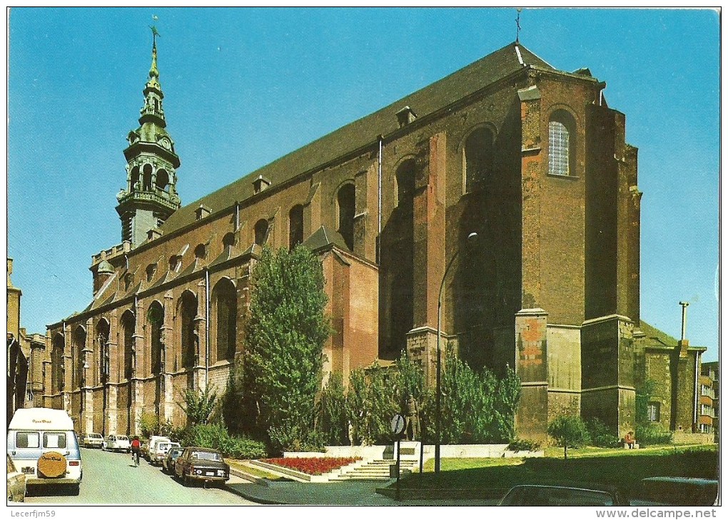 MONS LE DERRIERE DE L EGLISE SAINTE ELISABETH - Mons