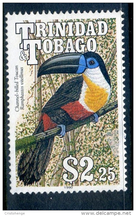 Trinidad & Tobago 1990 Birds - $2.25 Toucan Used - Trinidad & Tobago (...-1961)