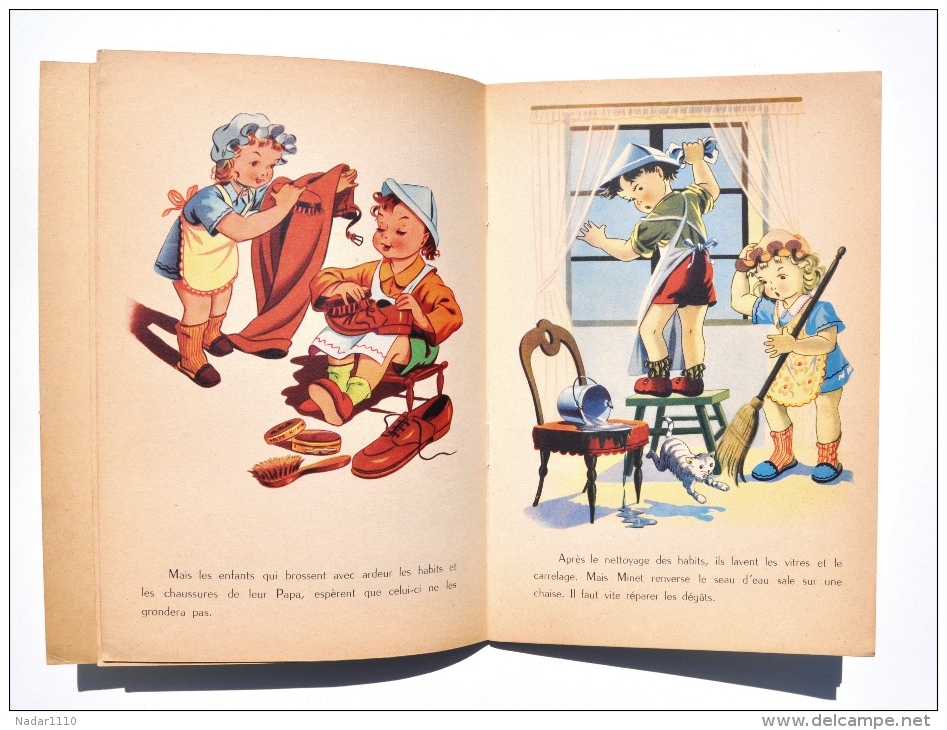 Enfantina / BOB Et LINE - Collection CROIX D'HONNEUR, Editions ENFANTS DE FRANCE - Prentboeken