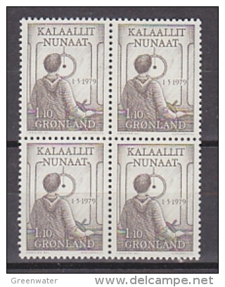 Greenland 1979 Autonomy 1v Bl Of 4  ** Mnh (21590A) - Ungebraucht