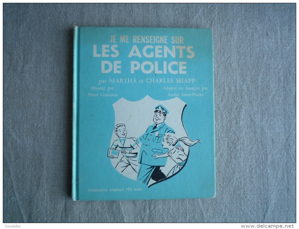 Je Me Renseigne Sur Les Agents De Police Martha Charles Shapp  Costanza  Grolier 1971 Québec. Voir Photos. - Andere & Zonder Classificatie