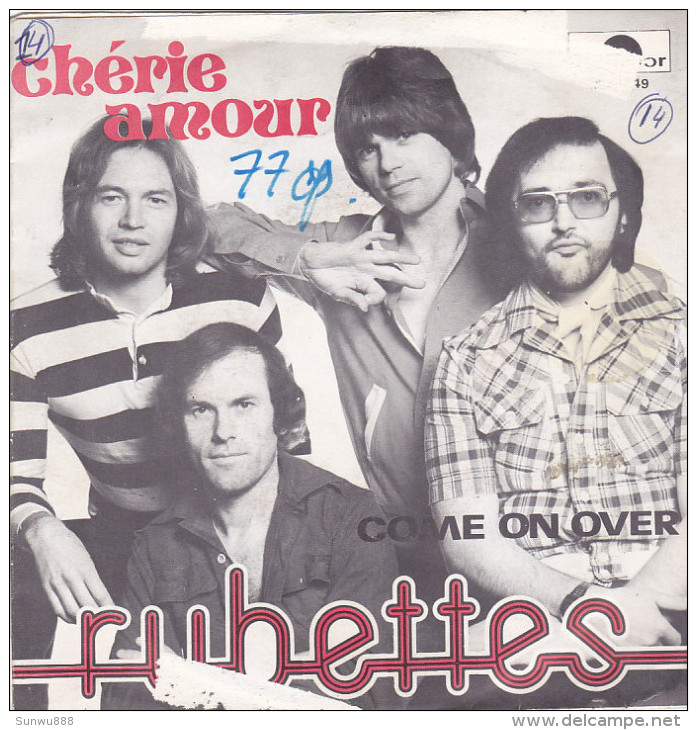 Rubettes - Chérie Amour - Come On Over (45 T) - Andere - Engelstalig