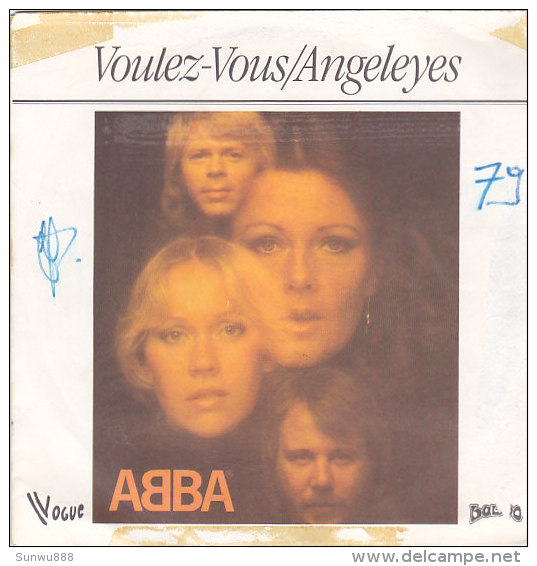 Abba - Voulez-vous - Angeleyes (45 T - SP) - Autres - Musique Anglaise