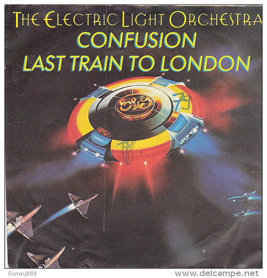 The Electic Light Orchestra ELO - Confusion - Last Train To London (45 T - SP) - Autres - Musique Anglaise