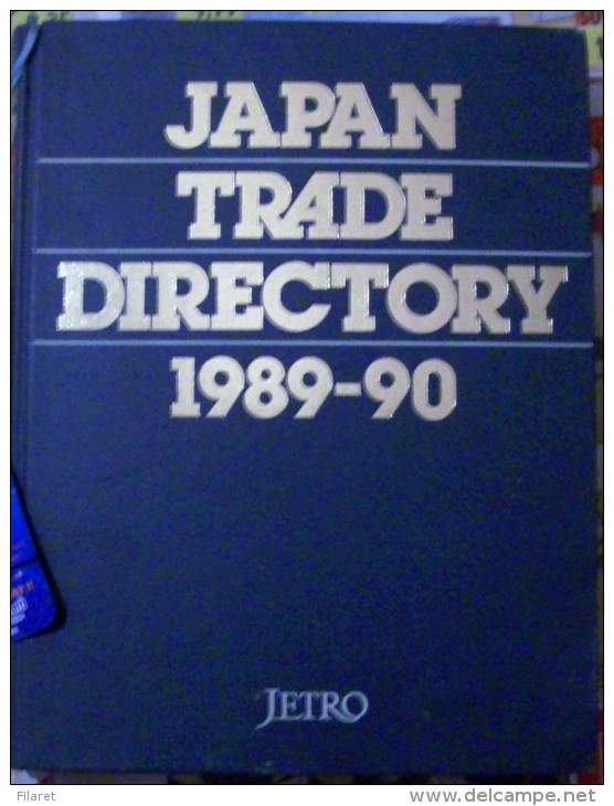 JAPAN TRADE DIRECTORY 1989-1990 PERIOD,JETRO EDITION - Asiatica