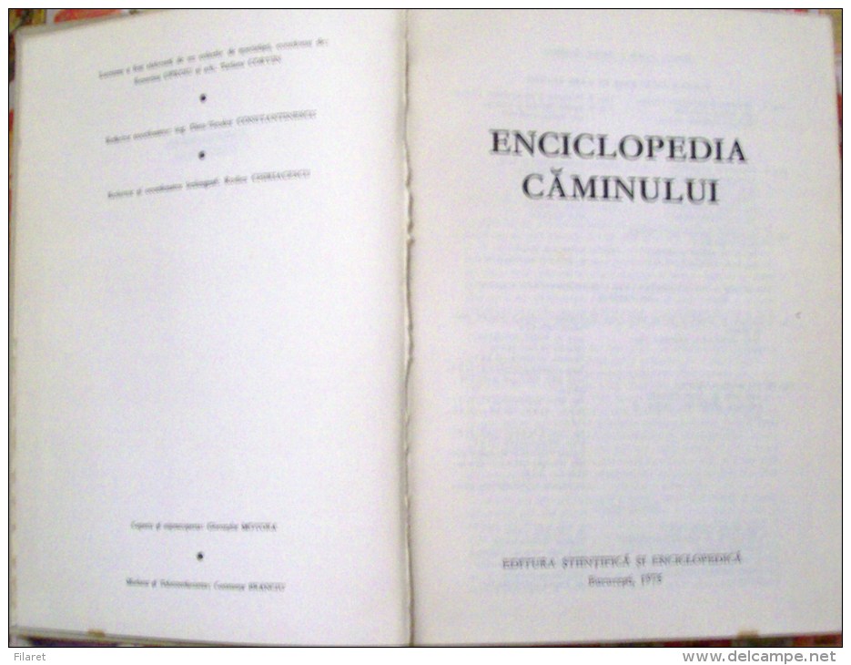 ROMANIA-ENCICLOPEDIA CAMINULUI - Encyclopédies