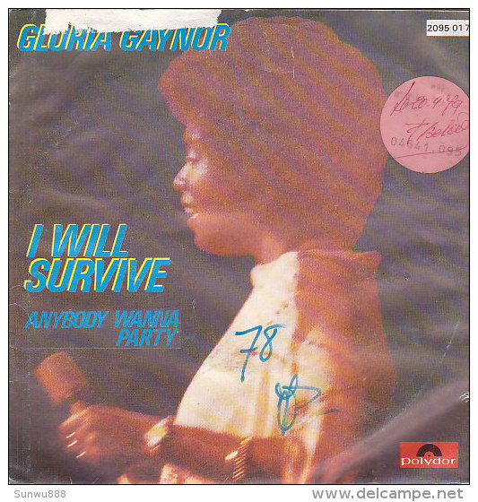 Gloria Gaynor - I Will Survive (45 T - SP) - Autres - Musique Anglaise