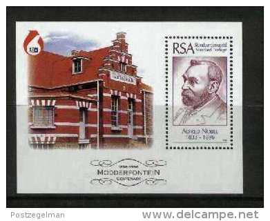 REPUBLIC OF SOUTH AFRICA, 1996, MNH Stamp(s)Alfred Nobel,   Block Nr. 50 F3739 - Unused Stamps