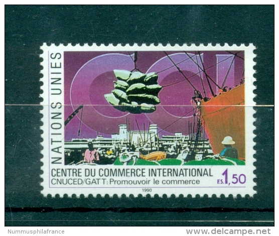 Nations Unies Géneve  1990 - Michel N.182 - "Centre Du Commerce International" - Unused Stamps