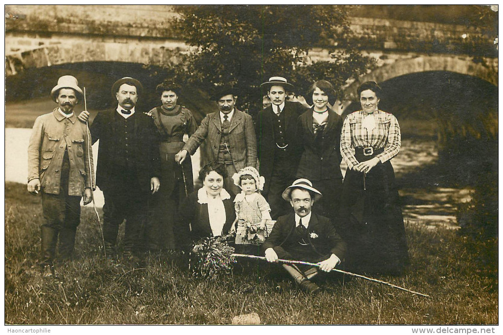 Saint Priest  Taurion : Carte Photo Souvenir De Pêche - Saint Priest Taurion