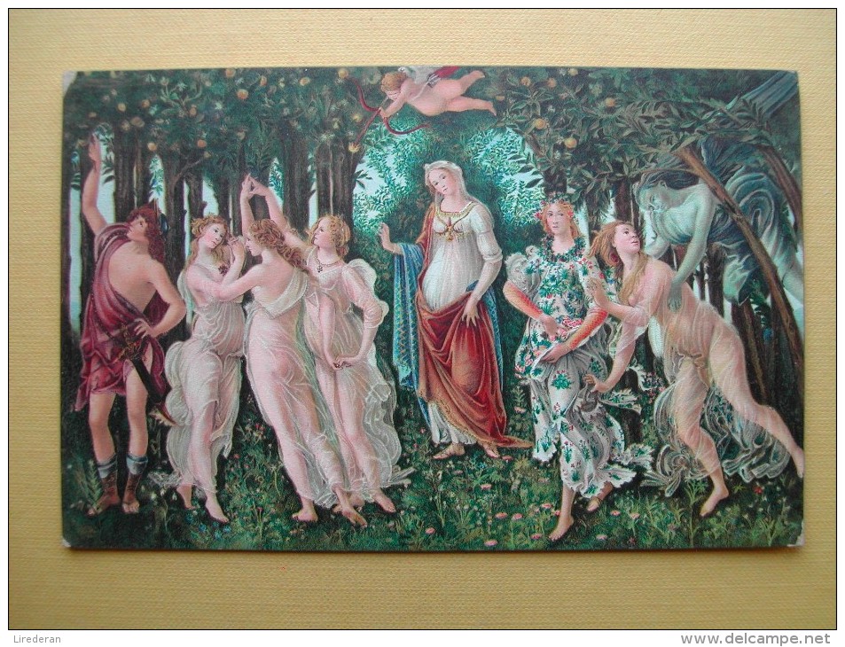 FIRENZE. La Galerie Uffizi. Le Printemps Par Botticelli. - Firenze (Florence)