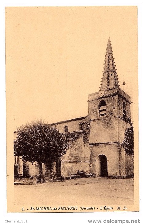 Saint Michel De Rieufret L'eglise - Altri & Non Classificati