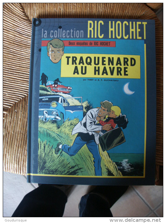 RIC HOCHET TRAQUENARD AU HAVRE  TIBET DUCHATEAU - Ric Hochet