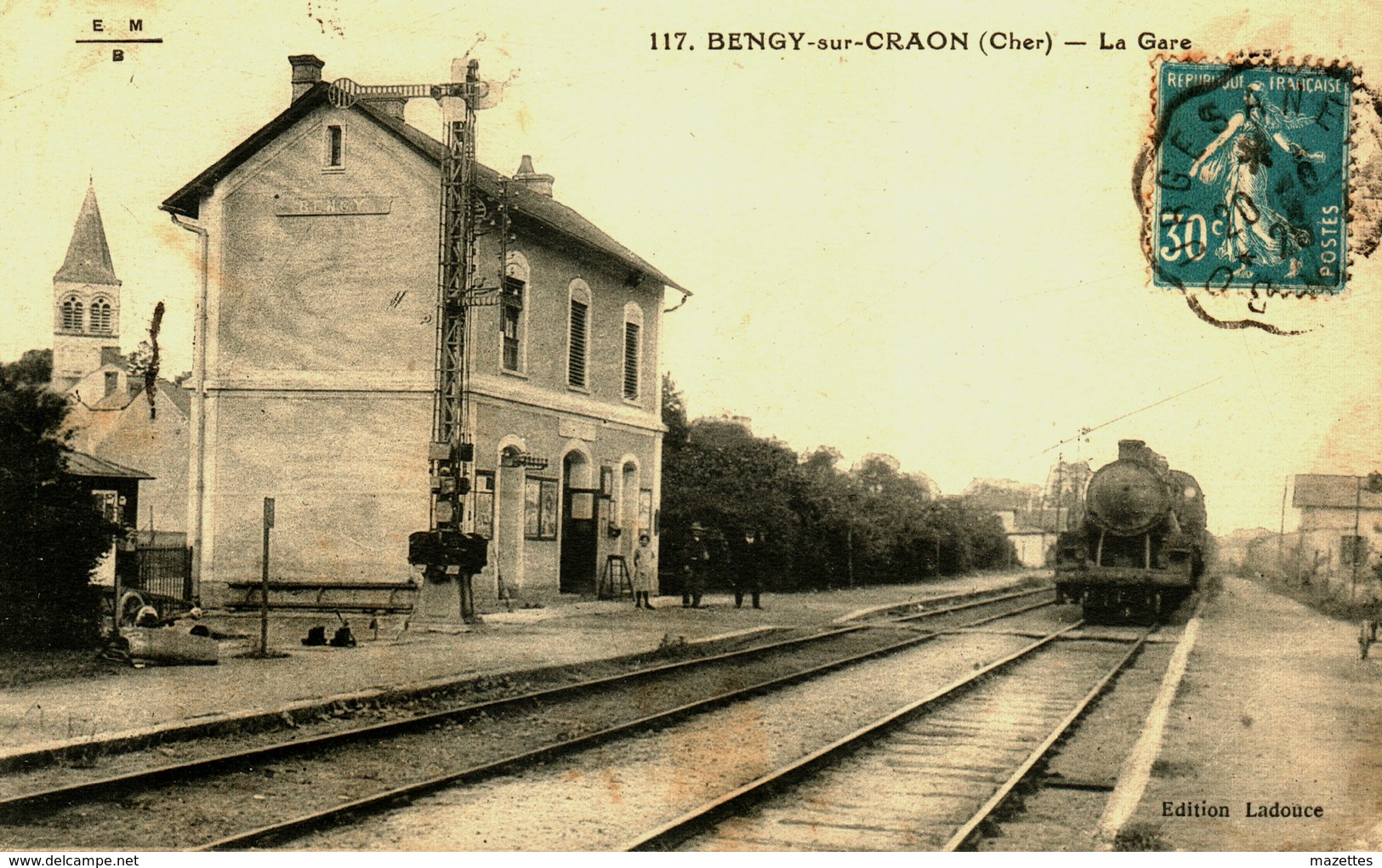 18 CHER BENGY Sur CRAON  LA GARE - Other & Unclassified