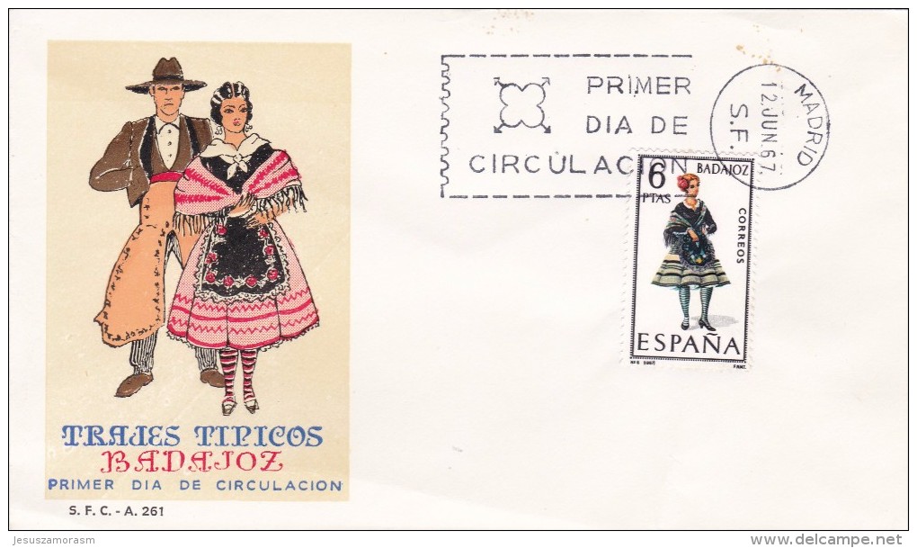 España Sobre Nº 1285 - Cartas & Documentos