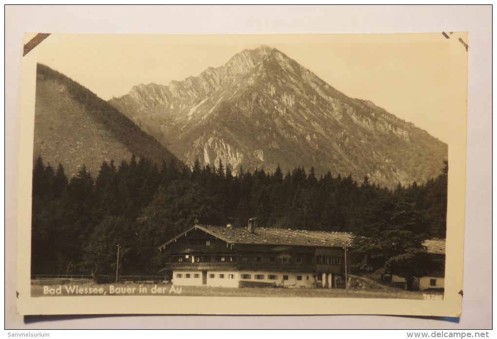 (6/6/79) AK "Bad Wiessee" Bauer In Der Au, Um 1925 - Bad Wiessee