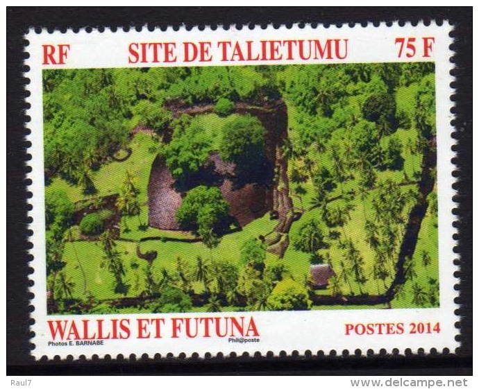 Wallis Et Futuna 2014 - Environement, Protection Des Forets, Site De Talietumu - 1 Val Neufs // Mnh - Neufs