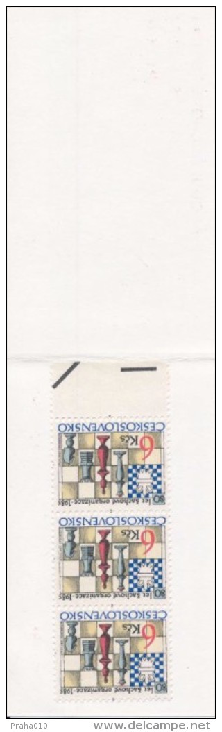 J0890 - Czechoslovakia (1992) Stamps Booklet: International Chess Tournament Mephisto GRAND PRIX '92 - Blocks & Sheetlets