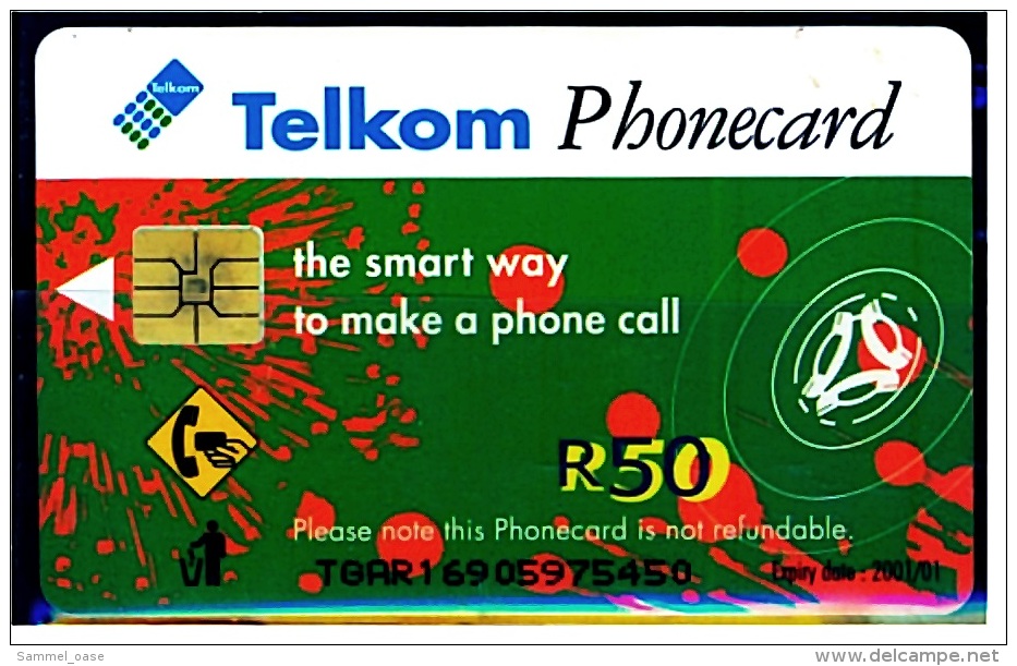 Telefonkarte  Telekom Phonecard  -  Pin-Cushion Protea  -  The Smart Way To Make A Phone Call - Ohne Zuordnung