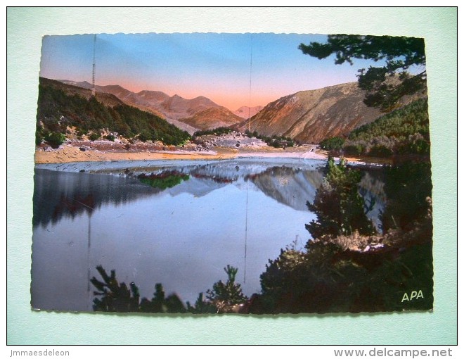 Andorra 1951 Postcard "antenas Lake Of Engolasters" To France - House - Covers & Documents