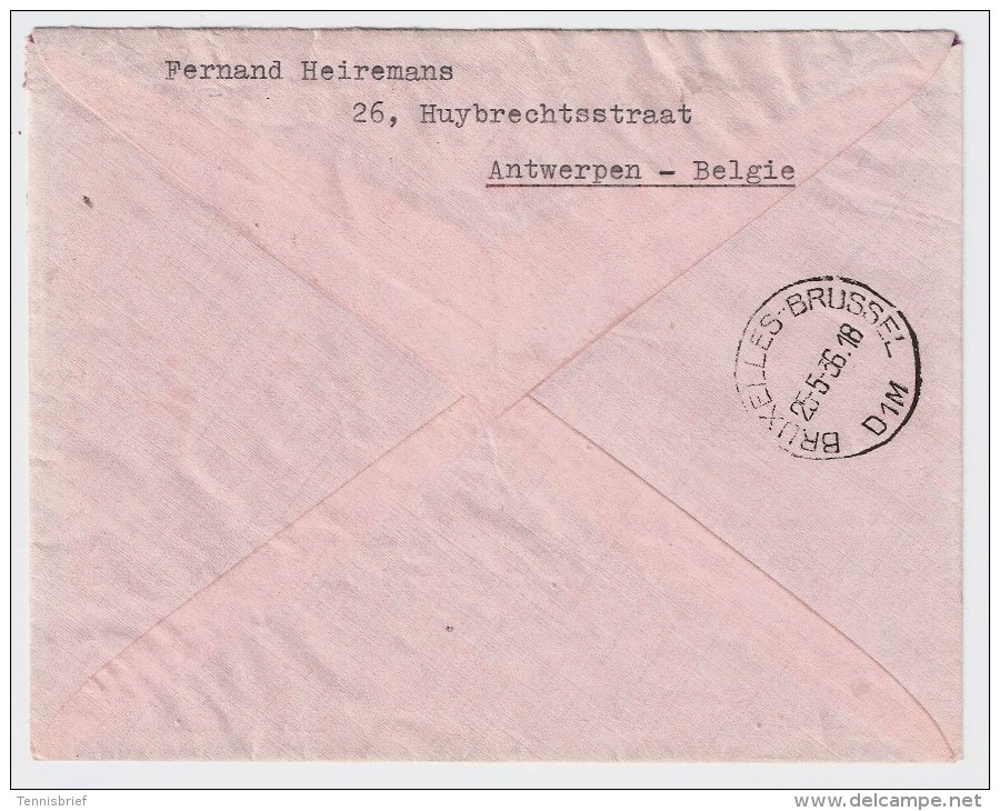 Belgien, 1936, Luftpost In Die Schweiz,    #1406 - Briefe U. Dokumente