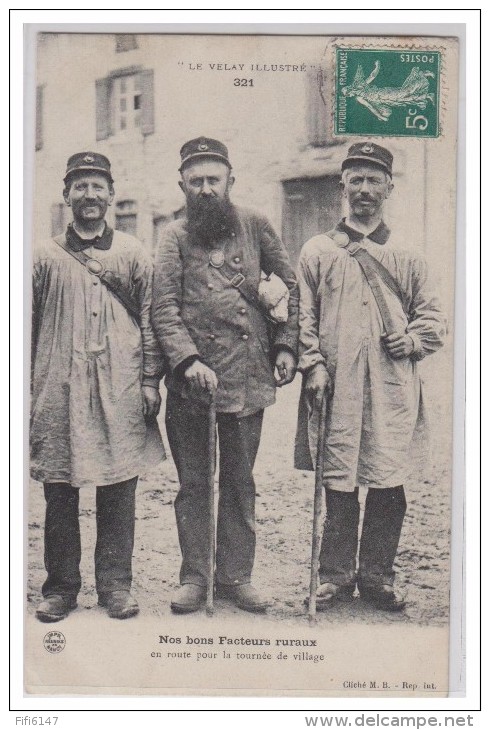 --France -- Carte Postale -- Thème La Poste --facteurs/ Factrices - Bureau De Poste --facteurs Ruraux -- - Poste & Postini