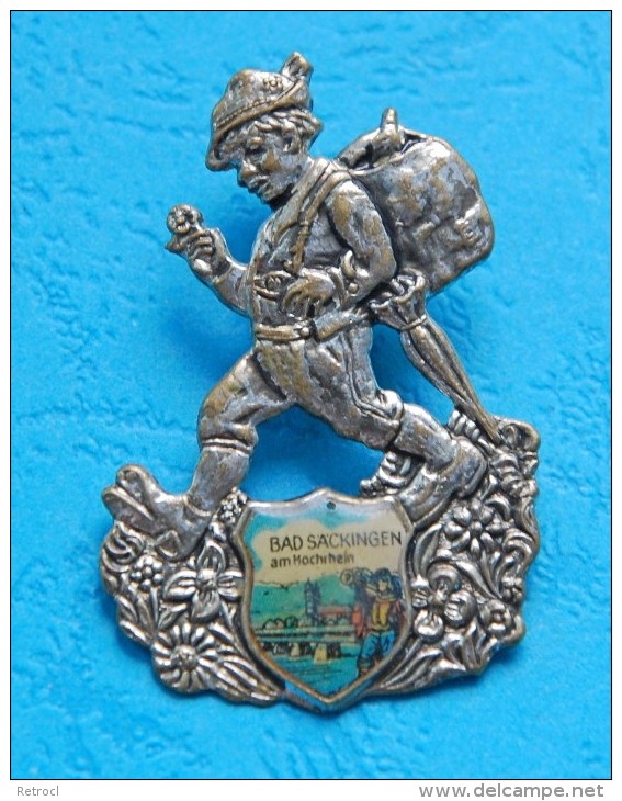 BAD SACKINGEN - Souvenir- Abzeichen, Pins, Badge, Germany, - Alpinismus, Bergsteigen